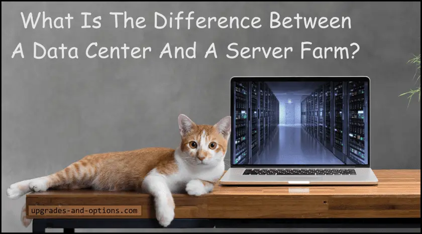 Difference Data Center Server Farm