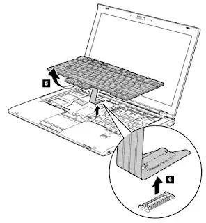 Lenovo Keyboard Removal