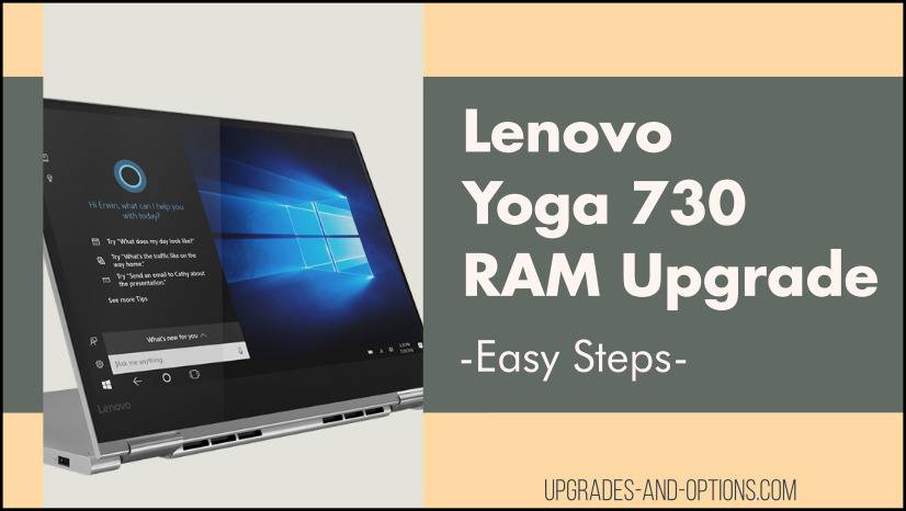 Lenovo Yoga 730 RAM Upgrade