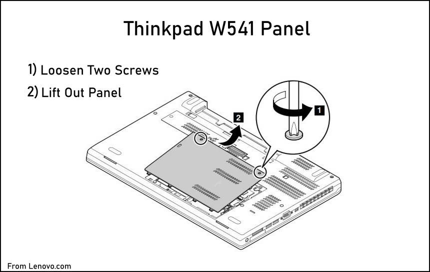 W541 Back Panel