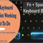 Lenovo Keyboard Backlight Not Working-Fix