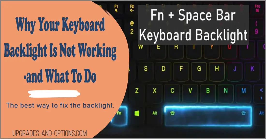 Lenovo Keyboard Backlight Not Working-Fix
