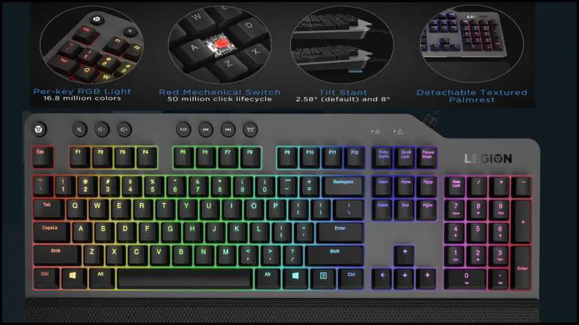 Legion K500 Gaming Keyboard