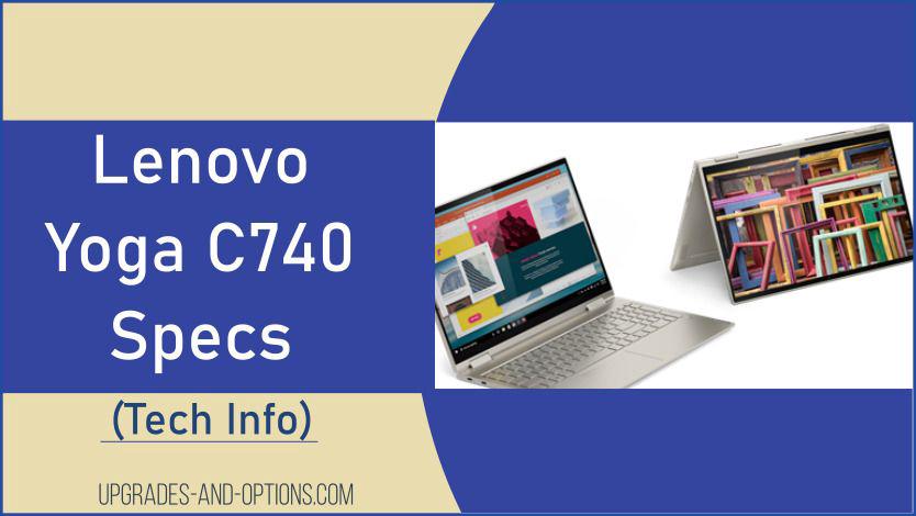 Lenovo Yoga C740 Specs