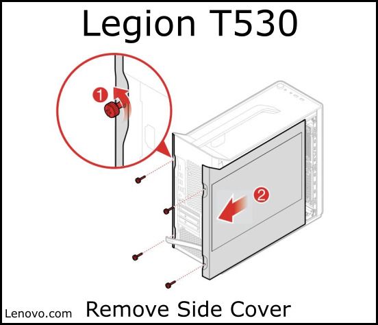 Legion T530 Side Cover