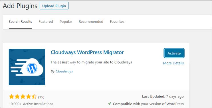 Cloudways Plugin