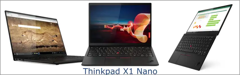 Thinkpad X1 Nano Lineup