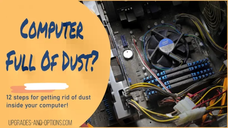 Computer Full Of Dust 12 Steps To Clean