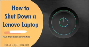 How To Shut down A Lenovo Laptop