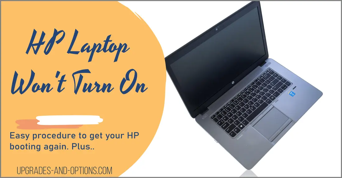 HP Laptop Won't Turn On