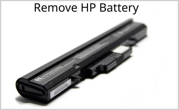 Remove HP Battery