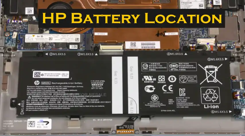 Battery Location For HP Elite x2 G4