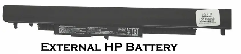 External HP Battery
