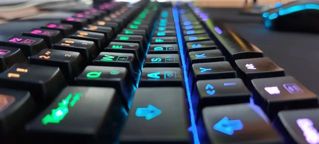 computer keyboard RGB