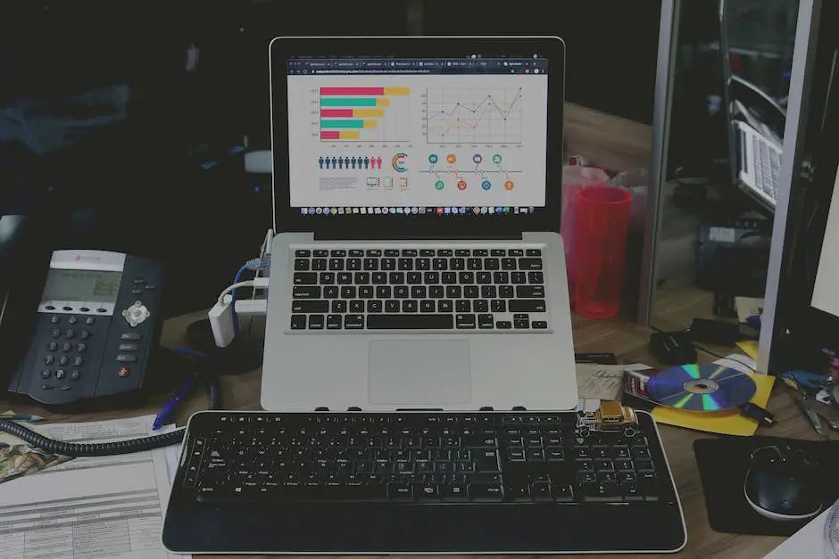 A person examining a MacBook Pro keyboard with a magnifying glass to identify the problem.