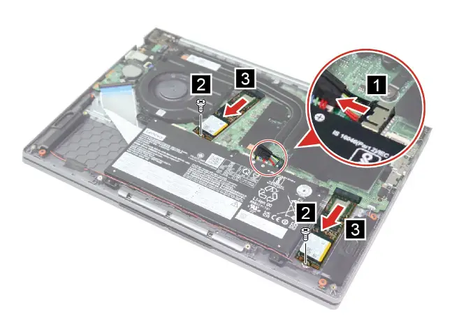 K14 Remove SSD Drive