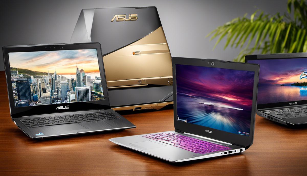 Comparison between Asus and Dell laptop brands showcasing their individual strengths and providing a wide range of options for different needs and budgets.