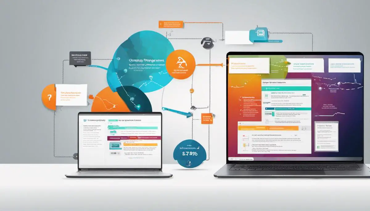 Image demonstrating the process of managing startup programs on a laptop