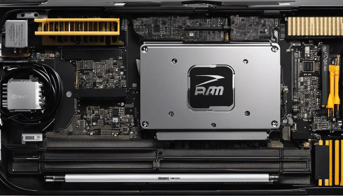 Illustration of the tools needed for upgrading the RAM on a Mac Mini
